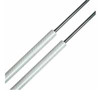 ZVFZGFGR Car Rear Tailgate Boot Gas Struts Lift Support Rods Damper Bars Trunk struts Carbon Fiber color & Black For Mitsubishi Eclipse/Spyder Cabrio 1996-1999(OEM:MR153573)-49.7cm