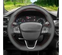 ZVFZGFGR Hand Sewn Steering Wheel Cover,Anti-Slip Breathable Microfiber Leather Steering Wheel Cover for GMC Sierra 1500 2014-2019