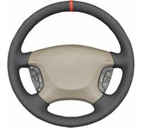 ZVFZGFGR Hand Sewn Steering Wheel Cover,Anti-Slip Breathable Microfiber Leather Steering Wheel Cover for Nissan Elgrand E51 2002 2003 2004 2005-2010