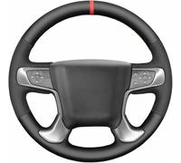 ZVFZGFGR Hand Sewn Steering Wheel Cover,Anti-Slip Breathable Microfiber Leather Steering Wheel Cover for GMC Sierra 2500 2015-2019