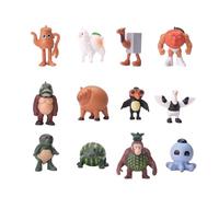 ZVLINMVAM Brain Rot Toys 12 Piece Action Figures Bundle for Shelf Display & Birthday Decor