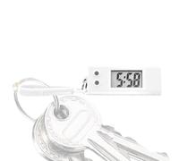 Zvn Zojne Digital Pocket Watch - Electronic Clock | Clear Screen Keychain Pocket Watch | Watch Pendant | Small Pocket Watch | Accurate Key Ring Watch | Quiet Small Watch Keyring for Students