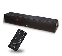 ZVOX AccuVoice AV157 Dialogue Clarifying Soundbar - Patented Hearing Technology with Voice Boost, Ultimate Low-Profile TV Speakers Soundbar, Perfect for Home Theater and Smart TV - Black