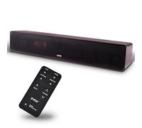 ZVOX AV157 Espresso AccuVoice Dialogue Clarifying Sound Bar with Patented Hearing Technology - TV Sound Bar with Twelve Levels of Voice Boost - Home Theater Audio TV Speakers Soundbar