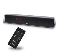 ZVOX Dialogue Clarifying Sound Bar With Patented Hearing Technology - AccuVoice TV Soundbar AV157 Titanium - Twelve Levels of Voice Boost - Home Theater Audio Speakers