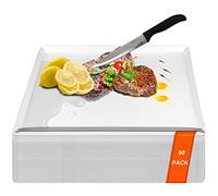 ZVP Disposable Cutting Boards, Collapsible Cutting Board Sheet, Plastic Cutting Board for Kitchen, Flexible Cutting Mats for Commercial Use, 17 x 12 In, 90 Count