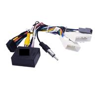 ZVPQU Car 16pin Radio Wiring Harness Canbus Box, for Nissan, for Qashqai X-Trail Xtrail 2019 Stereo Wire Android Adapter radio adapter cable