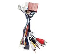 ZVPQU Car Radio Stereo Wiring Harness Cable Android 16pin, for Mazda, for 6 2014-2018, for Atenza CX4 CX-4, for Mazda, for 2 radio adapter cable(Cables)