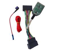 ZVPQU Car Radio Subwoofer Amplifier Plug Cable Stereo Audio Converters, for Ford, for Fiesta Fusion Focus Transit Kuga F-150 radio adapter cable