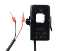 ZVQYSGIW Mini split core current transformer high frequency ferrite KCT10 5A/5mA 5A/2.5mA 10A/5mA 50A/25mA aperture 10mm(50A 50mA)