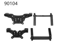 ZVSYKWIHT 1/12 RC Car Shock Tower Body Posts Mounts 901 901A 903 903A 90104 Upgrade Parts Compatible With Various 1/12 Scale RC Models