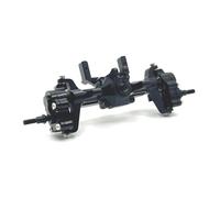 ZVSYKWIHT 1/24 RC Car Upgrade Parts FMS Metal Portal Axle Set Front And Rear Axle Accessories Compatible With Various Models(Front Black)