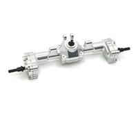ZVSYKWIHT 1/24 RC Car Upgrade Parts FMS Metal Portal Axle Set Front And Rear Axle Accessories Compatible With Various Models(Rear Silver)