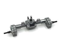 ZVSYKWIHT 1/24 RC Car Upgrade Parts FMS Metal Portal Axle Set Front And Rear Axle Accessories Compatible With Various Models(Rear Grey)