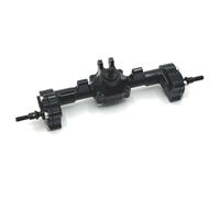 ZVSYKWIHT 1/24 RC Car Upgrade Parts FMS Metal Portal Axle Set Front And Rear Axle Accessories Compatible With Various Models(Rear Black)