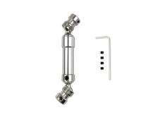 ZVSYKWIHT 12427 12423 12428 12429 Metal Drive Shaft Rear 80mm-100mm Upgrade Part Compatible with 1 12 Scale RC Car Accessories Compatible With Various Models(Silver)