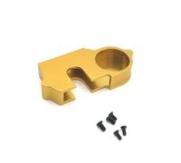 ZVSYKWIHT 144001 144002 144010 124007 124016 124017 124018 124019 Metal Gear Cover Dust Protector Compatible With RC Car Reduction Gear Upgrade Parts(Yellow)