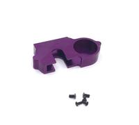 ZVSYKWIHT 144001 144002 144010 124007 124016 124017 124018 124019 Metal Gear Cover Dust Protector Compatible With RC Car Reduction Gear Upgrade Parts(Purple)