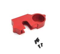 ZVSYKWIHT 144001 144002 144010 124007 124016 124017 124018 124019 Metal Gear Cover Dust Protector Compatible With RC Car Reduction Gear Upgrade Parts(Red)