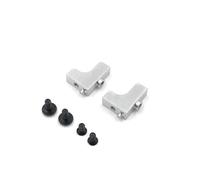 ZVSYKWIHT 144001 144002 144010 124007 124016 124017 124018 124019 Metal Servo Mount Base Compatible with RC Car Steering System Upgrade Parts Compatible With Standard Servo Sizes(Silver)