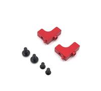 ZVSYKWIHT 144001 144002 144010 124007 124016 124017 124018 124019 Metal Servo Mount Base Compatible with RC Car Steering System Upgrade Parts Compatible With Standard Servo Sizes(Red)