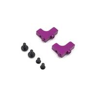 ZVSYKWIHT 144001 144002 144010 124007 124016 124017 124018 124019 Metal Servo Mount Base Compatible with RC Car Steering System Upgrade Parts Compatible With Standard Servo Sizes(Purple)