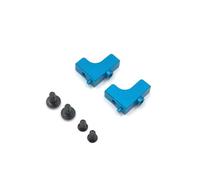 ZVSYKWIHT 144001 144002 144010 124007 124016 124017 124018 124019 Metal Servo Mount Base Compatible with RC Car Steering System Upgrade Parts Compatible With Standard Servo Sizes(Blue)
