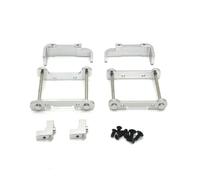 ZVSYKWIHT 144001 144010 144016 144018 124017 124018 124019 124007 124008 Metal Arm Servo Mount Holder Replacement Parts Compatible With RC Models And DIY Robotics Projects(Silver)