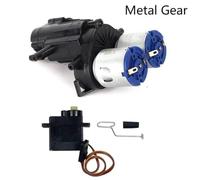 ZVSYKWIHT 2 Speed Transmission Gearbox Compatible with 1 12 Scale RC Crawler Compatible With P06 LD-P06 LD1201 Unimog Model Upgrade Parts(Metal Gear)