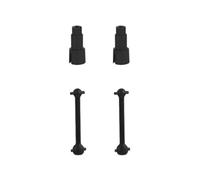 ZVSYKWIHT 2pcs Metal Plastic Drive Shaft Driveshaft A86 LD1801 LD1802 LD1803 LD1804 A01 A02 Upgrade Parts Accessories Compatible With 1 18 RC Car(LA0049 Plastic)
