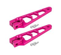 ZVSYKWIHT 40mm 7075 Aluminum Servo Arm 25T Compatible With 1 10 Scale Buggy And 2WD Models Fits Common Standard Servos Like ProTek Savox Futaba(2Pcs Pink)