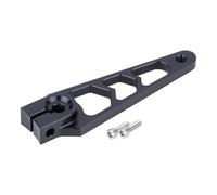 ZVSYKWIHT 40mm 7075 Aluminum Servo Arm 25T Compatible With 1 10 Scale Buggy And 2WD Models Fits Common Standard Servos Like ProTek Savox Futaba(1Pcs Black)