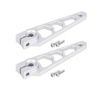ZVSYKWIHT 40mm 7075 Aluminum Servo Arm 25T Compatible With 1 10 Scale Buggy And 2WD Models Fits Common Standard Servos Like ProTek Savox Futaba(2Pcs Silver)