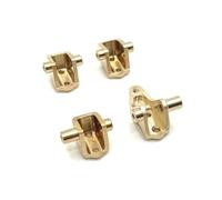 ZVSYKWIHT Brass Portal Gearbox Bucket Weight Diff Cover RC Car Upgrade Parts Compatible With 104006 104010 104020 104026 1 10 Scale Models(Link Mount)