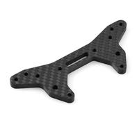ZVSYKWIHT Carbon Fiber Shock Tower Set Front And Rear Compatible With 1 7 Scale Infraction Limitless 6S RC Car Upgrade Parts Accessories(Front)