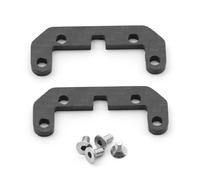 ZVSYKWIHT Carbon Fiber Sway Bar Stabilizer Mount Plate Holder Compatible with 1/10 Scale RC Car Model TT02 TT-02 Upgrade Parts Compatible With Various Brands