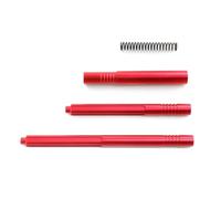 ZVSYKWIHT Compatible Center Slider Drive Shaft Upgrade Part Compatible with 1 10 Scale OUTCAST VORTEKS And 1 8 Scale VENDETTA INFRACTION RC Models(Red)