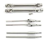 ZVSYKWIHT FMS Mashigan RocHobby RC Car 1/10 Scale Compatible Metal Front Rear Axle Drive Shaft Upgrade Parts Driveshaft(1 Set)