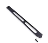 ZVSYKWIHT Front And Rear Metal Chassis Brace Upgrade Part Compatible With 1/8 6S RC Cars Similar To Talion Outcast Notorious Models(Black Rear Long)