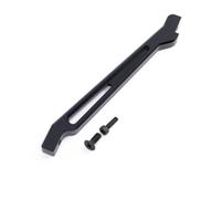 ZVSYKWIHT Front And Rear Metal Chassis Brace Upgrade Part Compatible With 1/8 6S RC Cars Similar To Talion Outcast Notorious Models(Black Front)