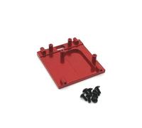 ZVSYKWIHT MN168 MN78 MN99S Metal Gearbox Mount Base Motor Holder Compatible with 1 12 Scale RC Car Upgrade Parts Compatible With Various Models(Red)