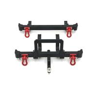 ZVSYKWIHT MN82 LC79 1/12 RC Car Metal Front Rear Bumper With Tow Hook Upgrade Parts Compatible With RC Crawler Accessories(Front and Rear)