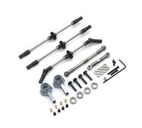 ZVSYKWIHT RC Car Drive Shaft Parts C14 C24 C34 B14 B24 B16 B36 D12 MN MN99S Compatible Metal Front Middle Rear Axle Steel Gear Shaft Compatible with RC Vehicles(WPL 6x6)