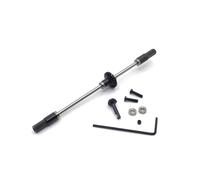 ZVSYKWIHT RC Car Drive Shaft Parts C14 C24 C34 B14 B24 B16 B36 D12 MN MN99S Compatible Metal Front Middle Rear Axle Steel Gear Shaft Compatible with RC Vehicles(WPL Rear)