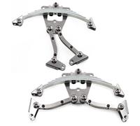 ZVSYKWIHT RC Trailer Model Car Upgrade Parts 1/14 Scale Rear Suspension Steel Leaf Spring Lifting Lug Set Compatible With Common RC Trailers