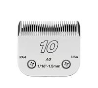 ZVVOEDMR 3F 4F 5F 7F Pet Clipper Blade Replacement A5 Blade ，Compatible For Andis， AG AG2 AGCC AGC2 MBG Series Animal Hair Trimmer Parts(1.5mm-10)