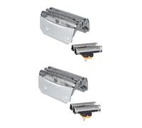 ZVVOEDMR 51S - Replacement Shaver Head ,Compatible For Braun, Series 5 51S Razor, Silver Electric Razor Parts(2pcs)