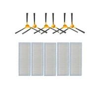 ZVVOEDMR Vacuum Cleaner Side Brush HEPA Filter Mop Cloth Rags ，Compatible For LIECTROUX， V3S PRO /M7S Pro Robot Vacuum Cleaner Parts Accessories(D)