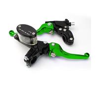ZVZGPGKLTC Clutch Replacement for CRF for KLX for YZF for RMZ Hydraulic Master Cylinder Levers Motorcycle Folding Brake Clutch Lever with Front Pump Adjustable Handlebar Lever(Green)