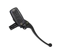 ZVZGPGKLTC Clutch Replacement Motorcycle Universal 25mm Motorcycle Brake Master Cylinder Clutch Lever Corrosion Protection Motorcycle Accessories Adjustable Handlebar Lever(Right Black 14)